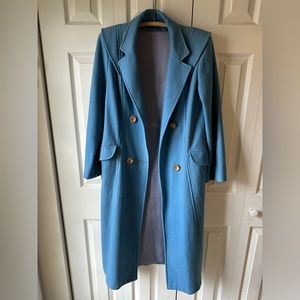 1980 Vintage Wool Coat